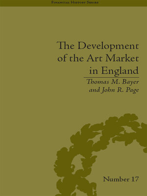 cover image of The Development of the Art Market in England